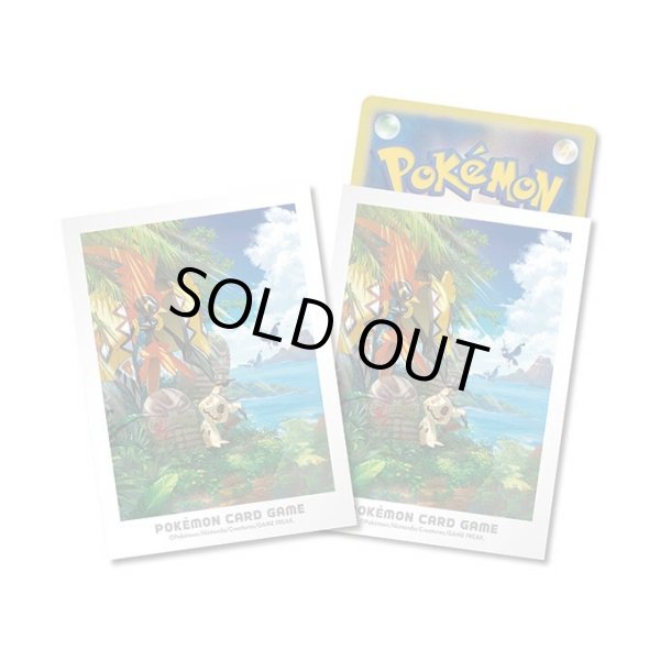 画像1: デッキシールド『アローラの冒険 カプ・コケコ＆ミミッキュ』64枚入り【サプライ】{-} (1)