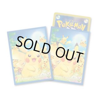 デッキシールド『ピカチュウ大集合』64枚入り【サプライ】{-}