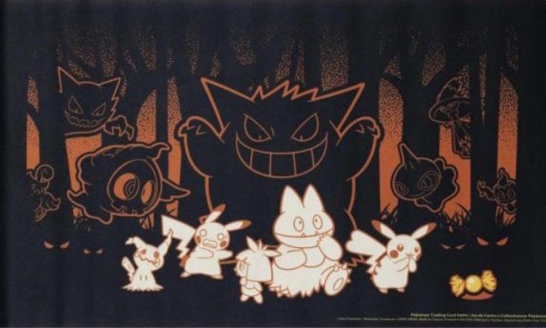 画像1: 〔状態A-〕プレイマット『海外/ゲンガー(POKEMON SWEET TEMPTATIONS)※』【サプライ】{-} (1)