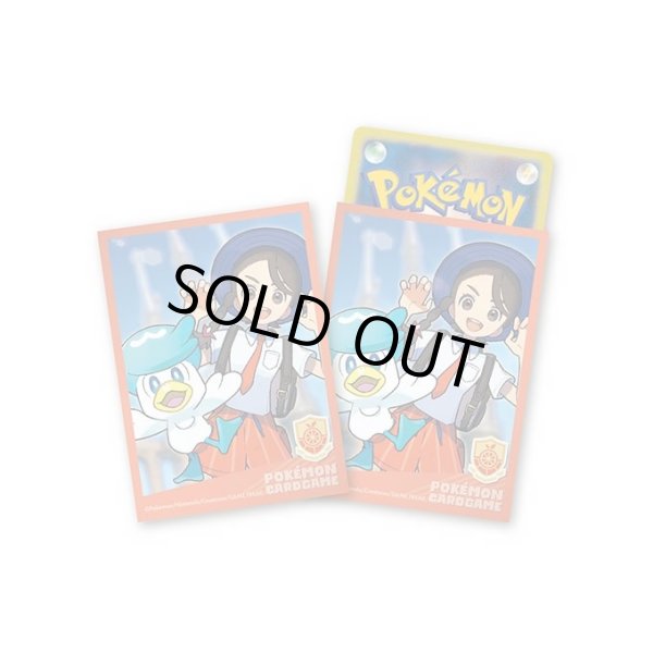 画像1: デッキシールド『POKEMON TRAINERS アオイ＆クワッス』64枚入り【サプライ】{-} (1)