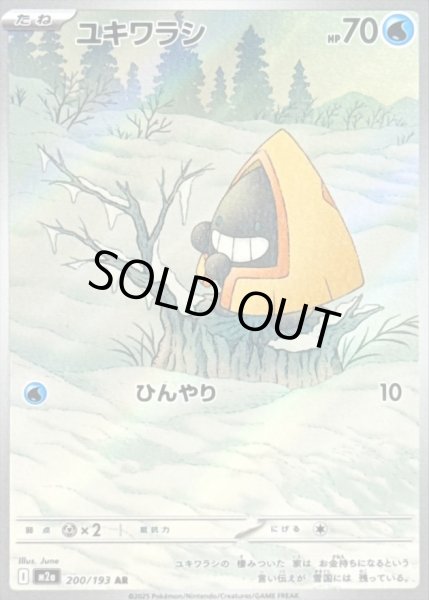 画像1: 〔状態B〕ユキワラシ【AR】{200/193} (1)