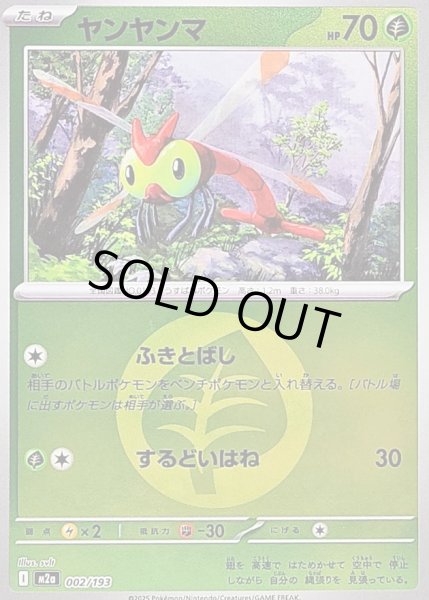 画像1: 〔状態A-〕ヤンヤンマ(草エネルギーミラー)【-】{002/193} (1)