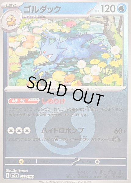 画像1: 〔状態B〕ゴルダック(水エネルギーミラー)【-】{033/193} (1)