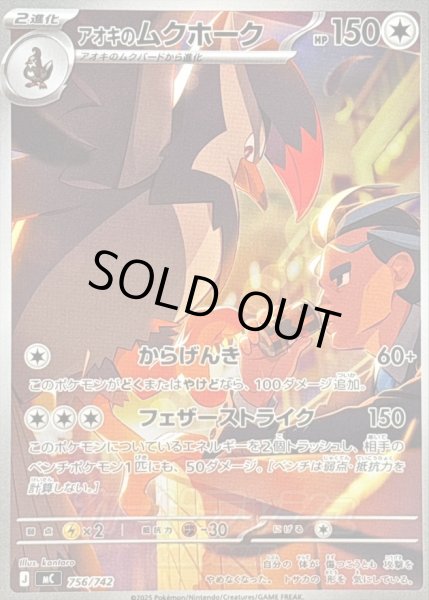 画像1: 〔状態B〕アオキのムクホーク(AR仕様)【-】{756/742} (1)