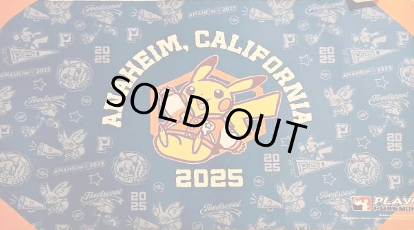 画像1: プレイマット『WCS2025アナハイム(ピカチュウ)※』【サプライ】{-} (1)