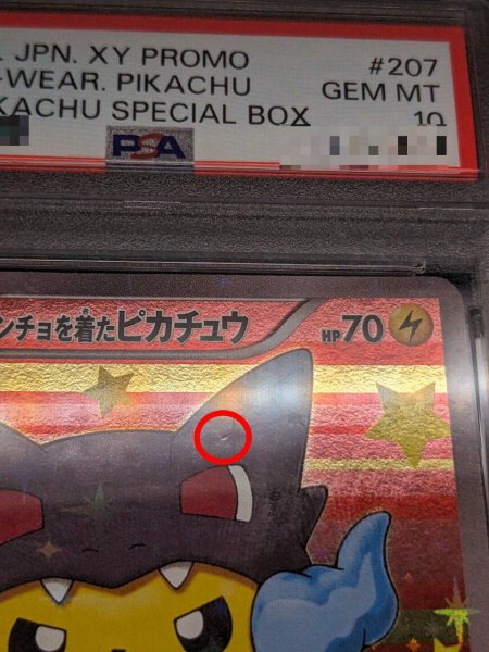 画像12: 〔※状態難/PSA10鑑定済〕ポンチョを着たピカチュウ【P】{207/XY-P} (12)