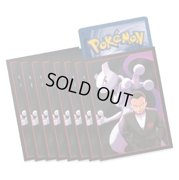 画像1: デッキシールド『海外/サカキ＆ミュウツー※』65枚入り【サプライ】{-} (1)