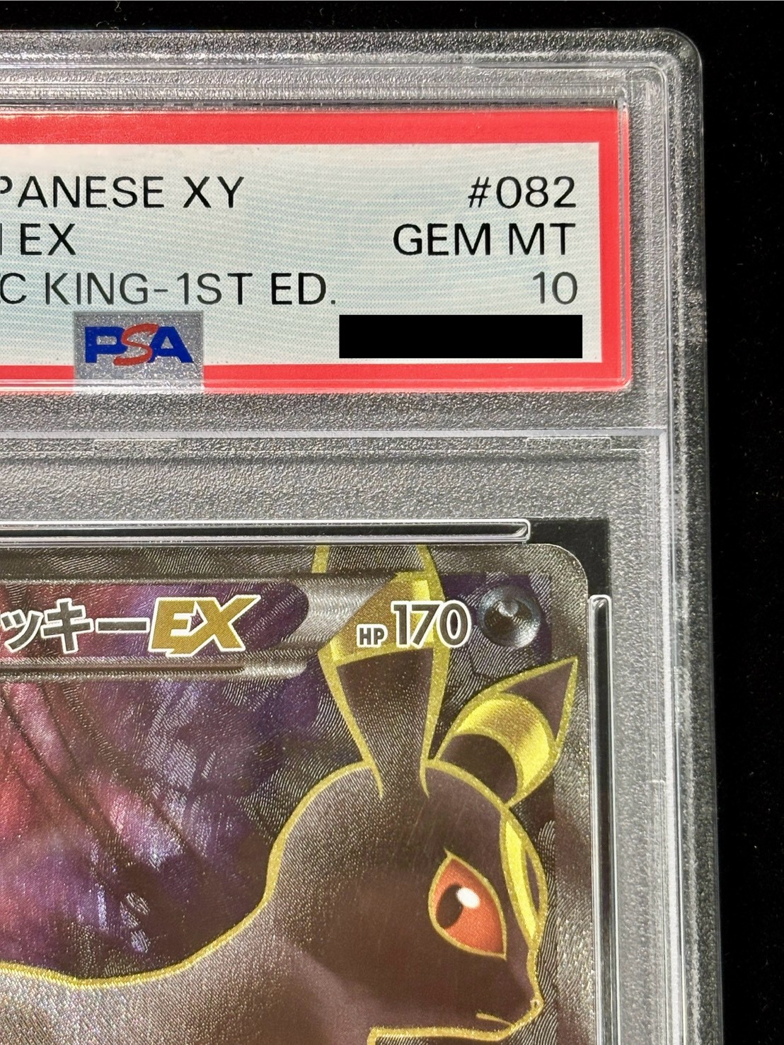 PSA10鑑定済〕ブラッキーEX【SR】{082/078}