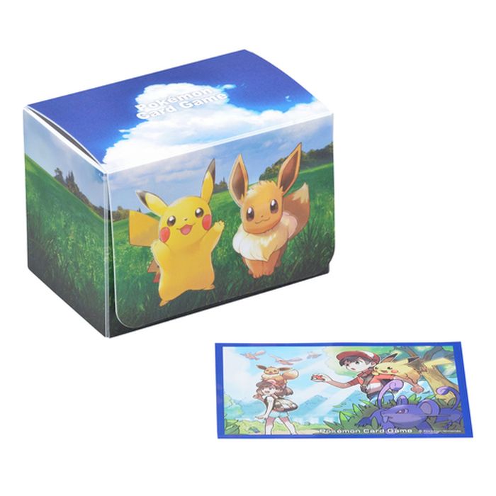 デッキケース&デッキシールド『ポケモンピカ・ブイ』【サプライ】{-} デッキケース&デッキシールド『ポケモンピカ・ブイ』【サプライ】{-}