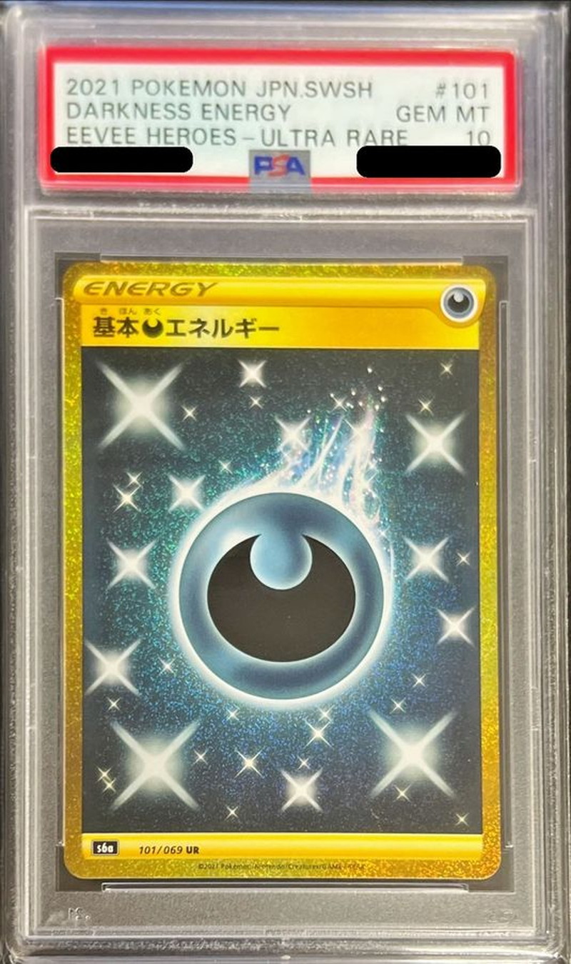 〔PSA10鑑定済〕基本悪エネルギー【UR】{101/069}