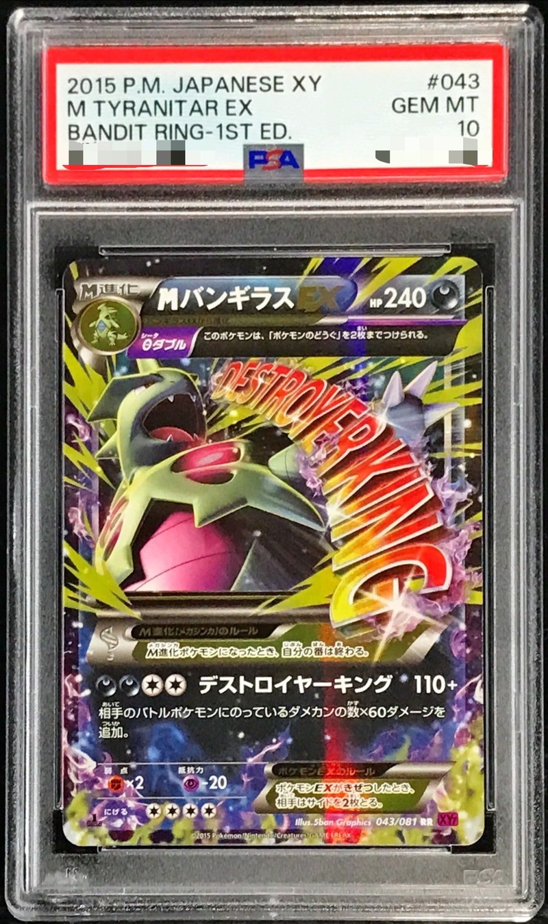 PSA10 バンギラスEX-