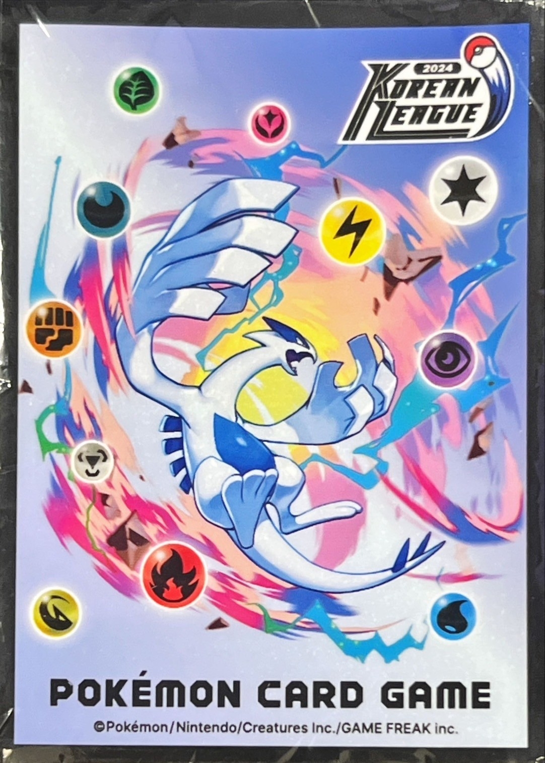 状態A-〕デッキシールド『海外/ルギア(KOREAN LEAGUE)※』64枚
