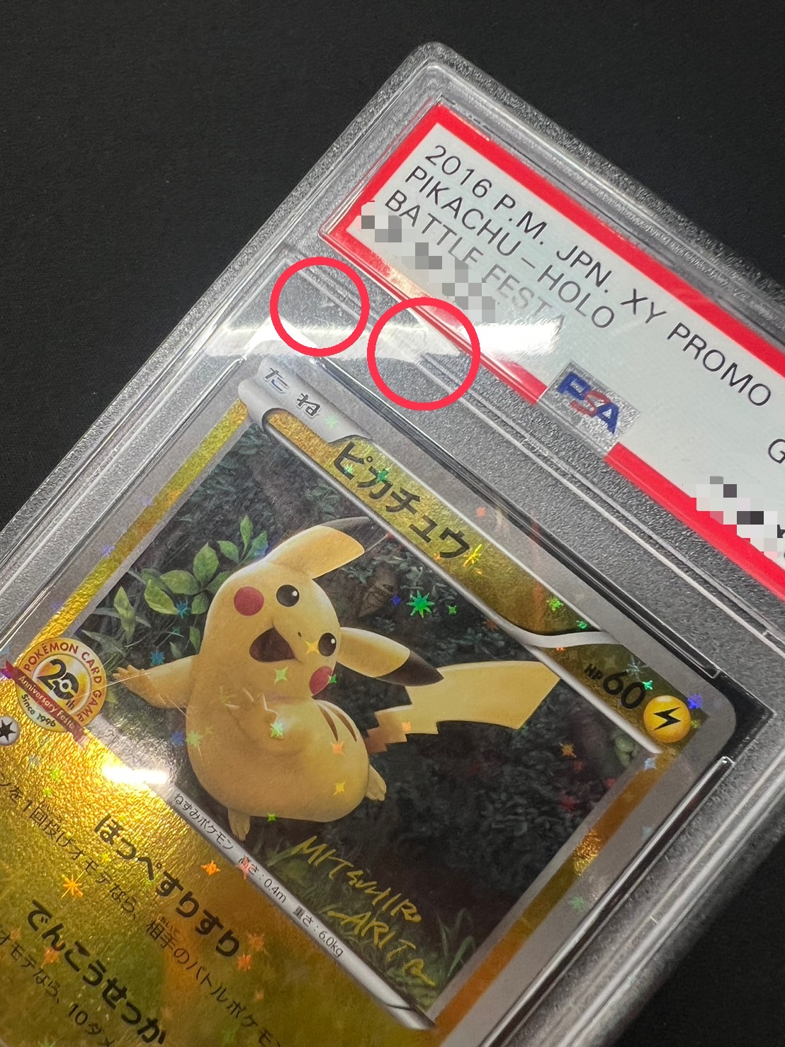 ポケモンカードゲーム　ピカチュウ　20th　PSA10 ポケモンカード XY ピカチュウEX SR PSA10 20thの通販 FU