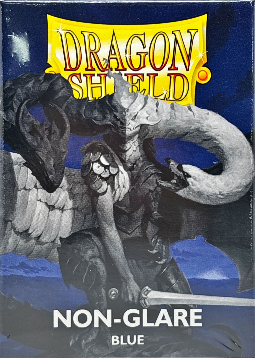 ドラゴンシールドマットノングレア(ブルー)100枚 (66×91)【サプライ】{-}