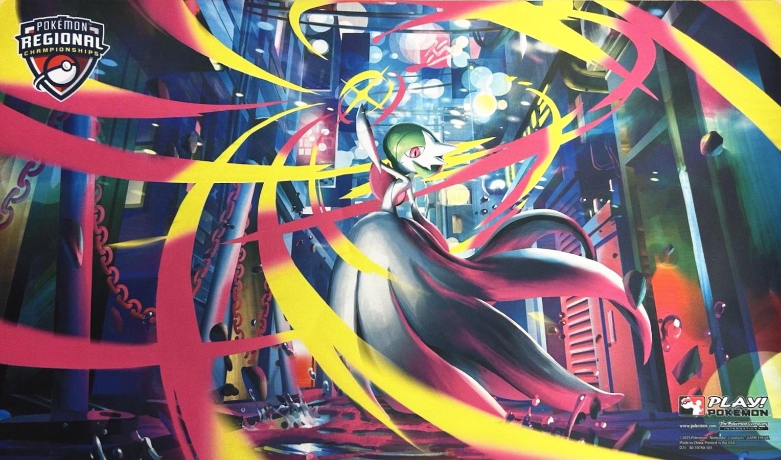 海外限定　REGIONAL　メガサーナイト プレイマット 海外 プレイマット『海外/メガサーナイト(無印/REGIONALロゴ)※』【サプライ】{-}