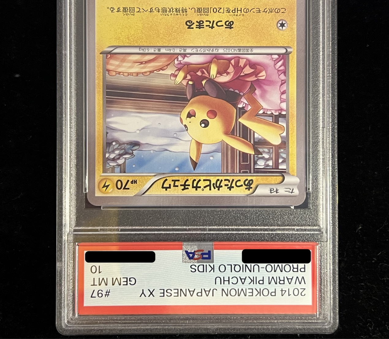 【psa10】あったかピカチュウ PSA10鑑定済〕あったかピカチュウ【P】{094/XY-P}