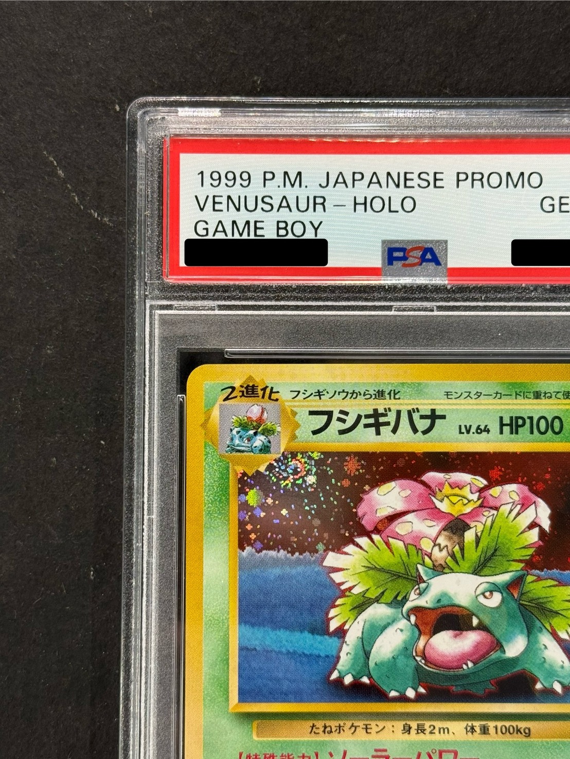 状態難/PSA10鑑定済〕フシギバナ LV.64(GB)【-】{旧裏}