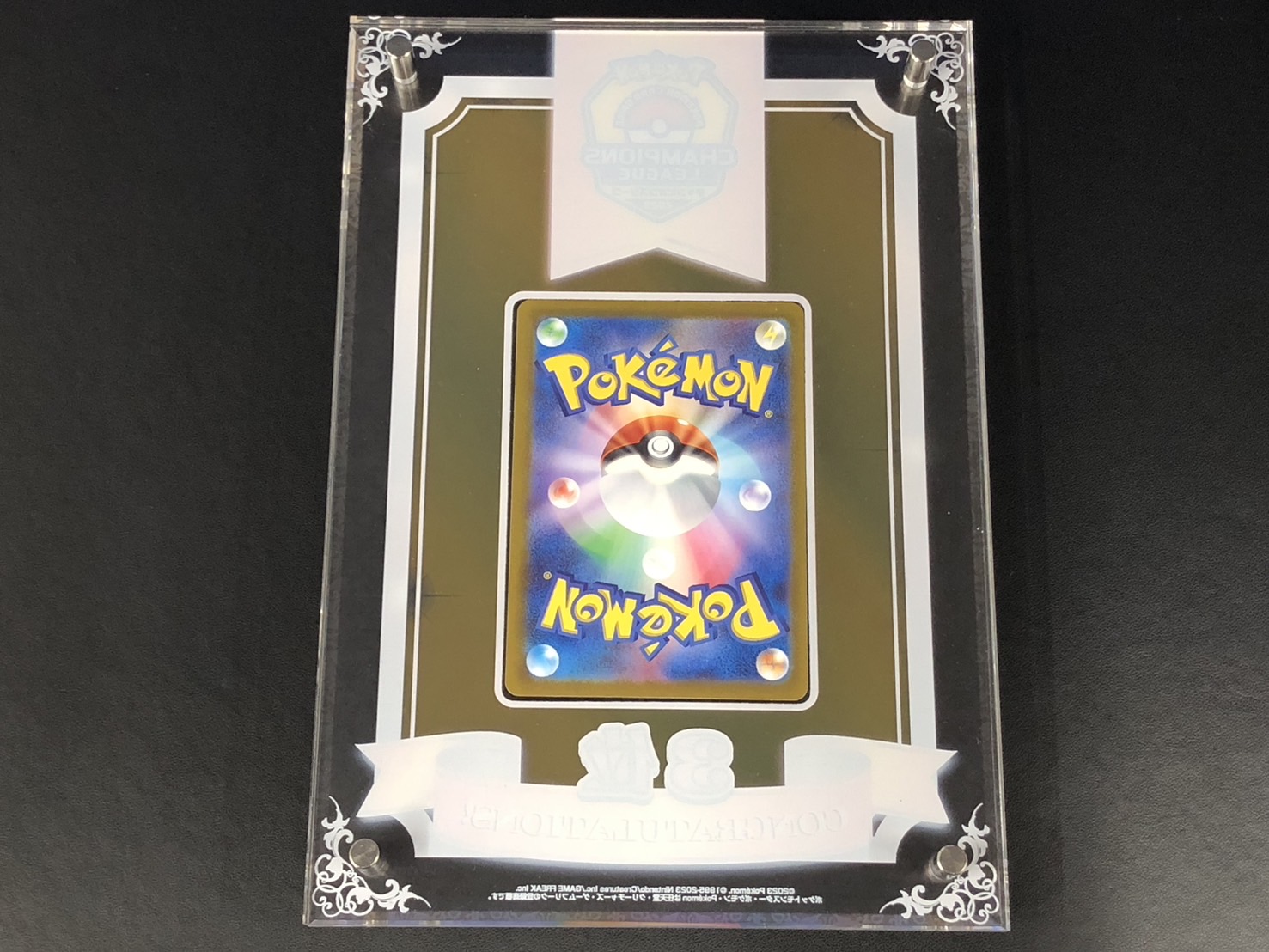 勝利のしるし(チャンピオンズリーグ2023宮城3位/盾付き)【P】{-}