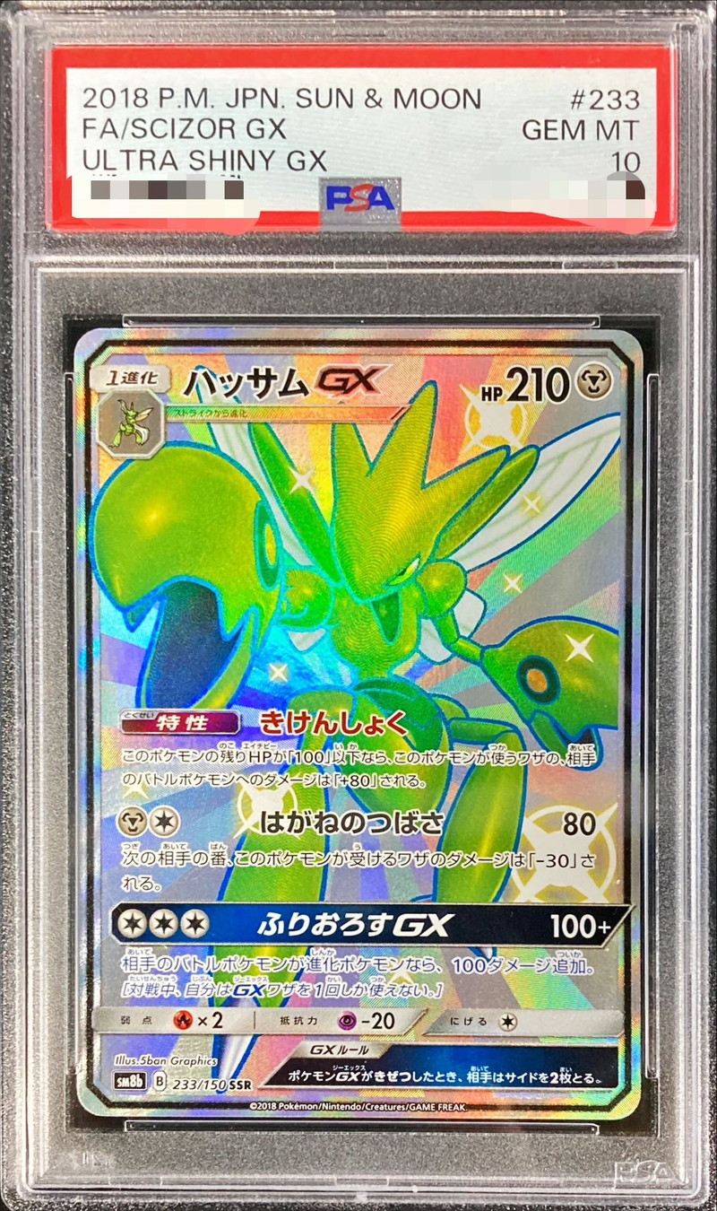 ハッサムgx ssr PSA10