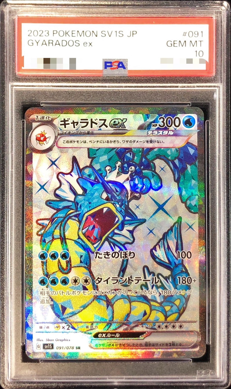 ギャラドスex PSA10 SR