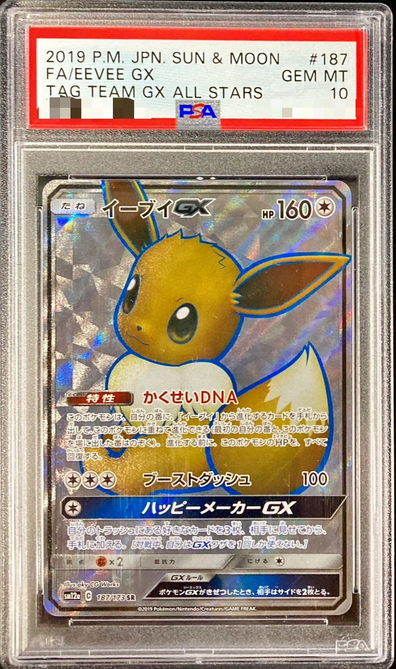 PSA10 イーブイGX 187/173 SR sm12a タッグチーム GX美品だと思います