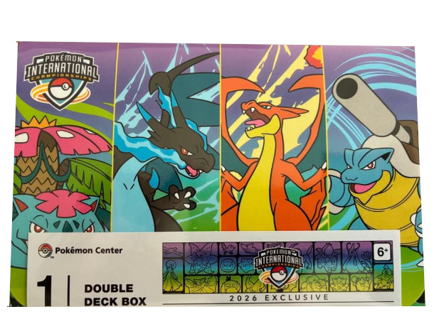 ダブルデッキケース『海外/メガ御三家(IC2026)※』【サプライ】{-}