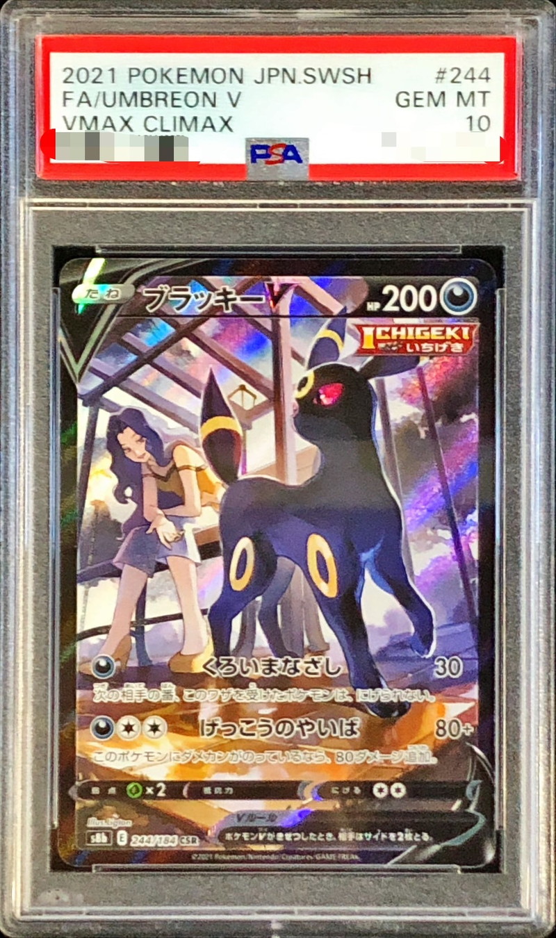 ブラッキーv csr PSA10 極美品