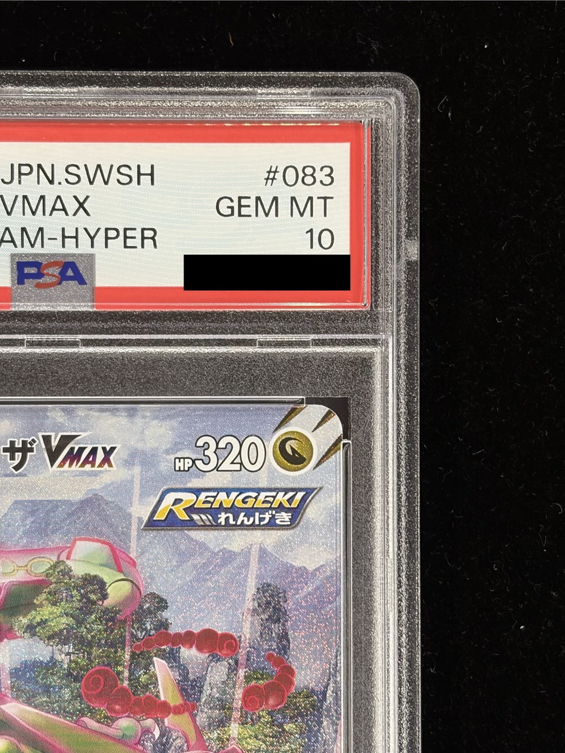 PSA10鑑定済〕レックウザVMAX(SA)【HR】{083/067}