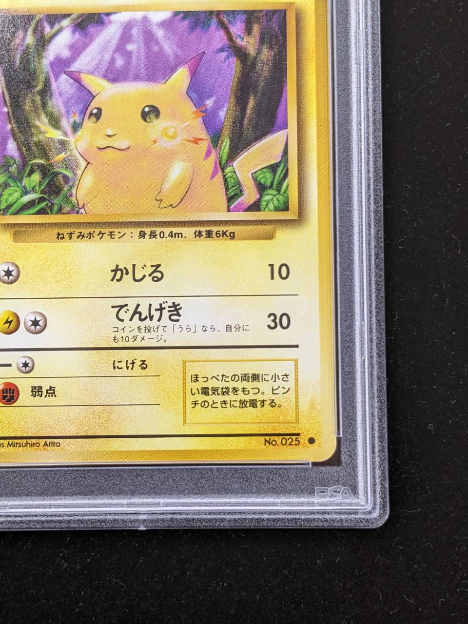 PSA10鑑定済〕ピカチュウ LV.12(マークあり)【○】{旧裏}