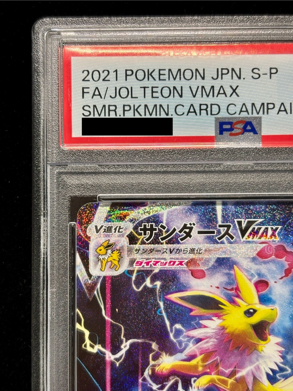 PSA10鑑定済〕サンダースVMAX(SA仕様)【P】{188/S-P}